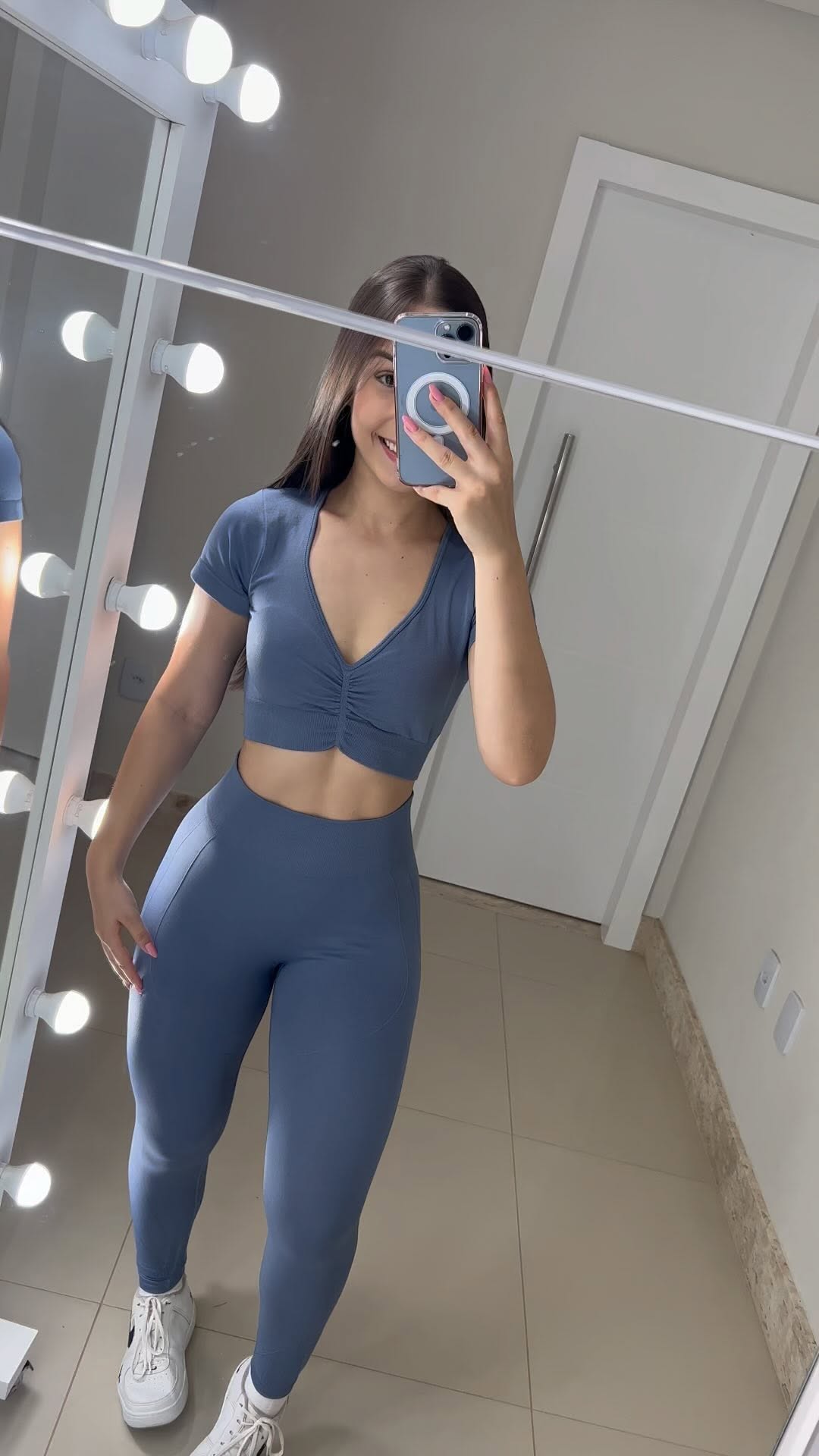 Conjunto Fitness Serenity Blue